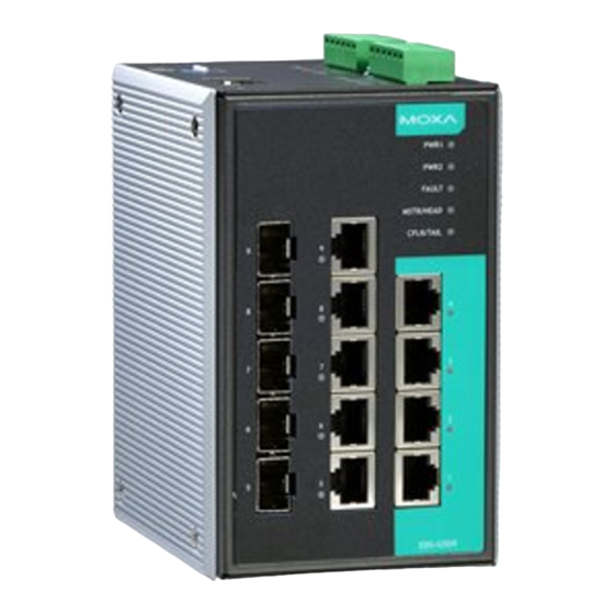 Moxa Technologies EtherDevice EDS-G509-T Hardware Installation Manual