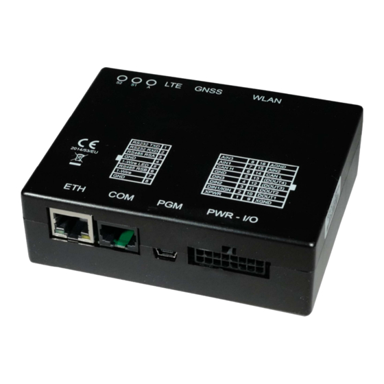 Infranet Technologies M2M CONTROL CX530 Technical Manual