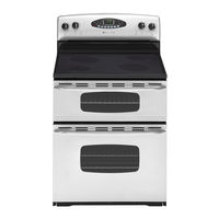 Maytag MER6765BAW - Double Oven Ceramic Range Use And Care Manual