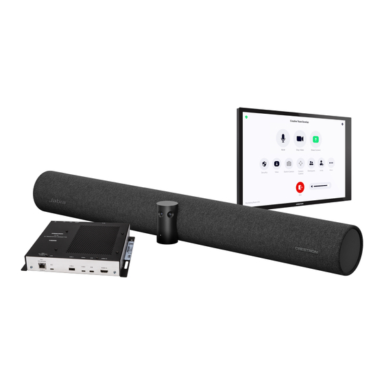 Crestron UC-BX31-Z-WM Quick Start Manual