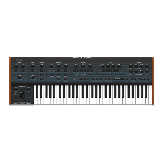 Behringer UB-Xa User Manual