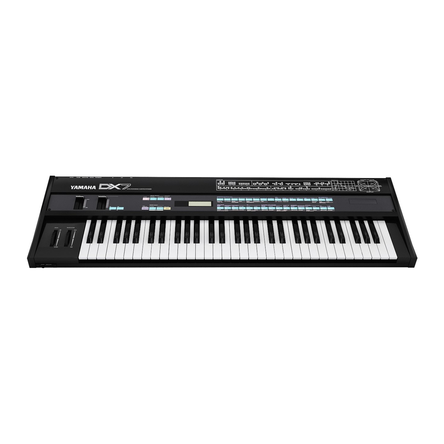 Yamaha DX7 Performance Notes