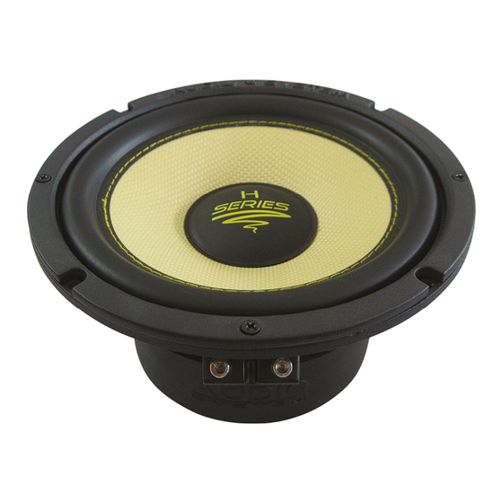 Audio System AX 165 C-2 EVO User Manual