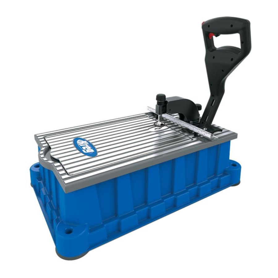 Kreg FOREMAN DB210-EUR Manual