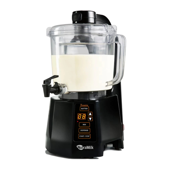 BREWISTA NutraMilk BRNMC2L Series User Manual