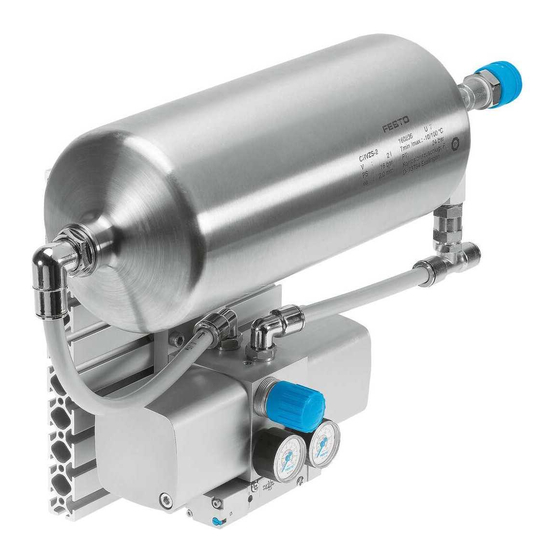 Festo DPA-***-16-***-CRVZS Series Operating Instructions Manual