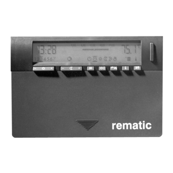 REMEHA Rematic 142 Manuals