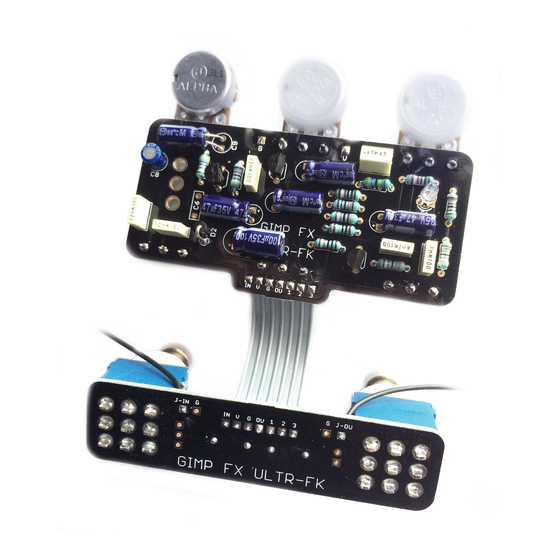 FuzzDog GimpFX Ultr-Fk Manual