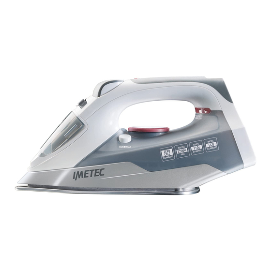 Imetec ZEROCALC PRO 2200 Steam Iron Manuals