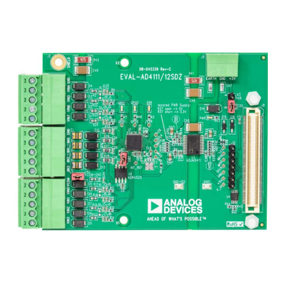 Analog Devices EVAL-AD4111SDZ User Manual