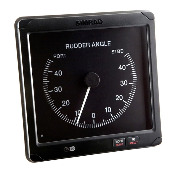 Simrad IS80 Manual