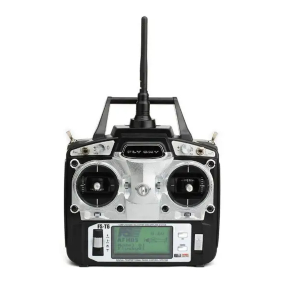 Amewi T6REMOTE Manual