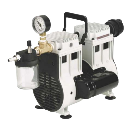 WELCH-ILMVAC 2585B-50 WOB-L Vacuum Pump Manuals