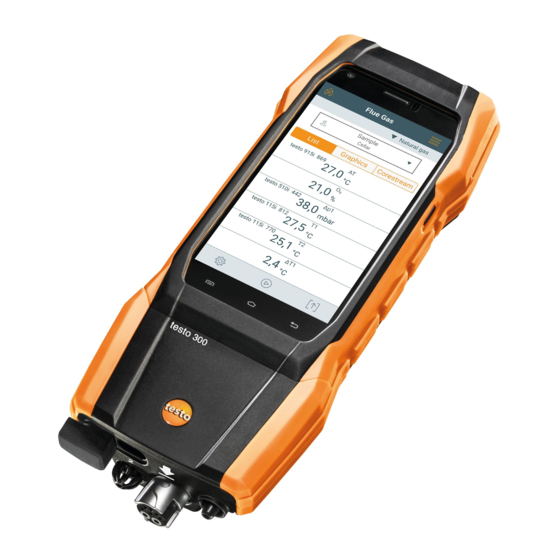 TESTO Next-Gen 300 Instruction Manual