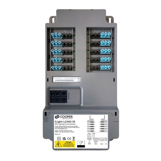 Cooper LCMD-10 Installation Manual