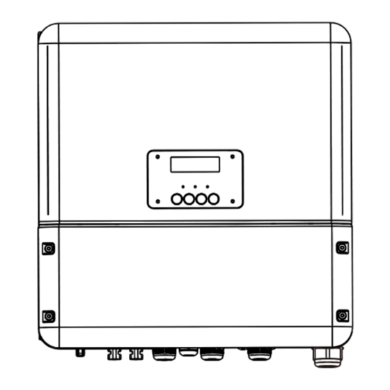 SolaX Power X1-Hybrid-3.0-D Manual