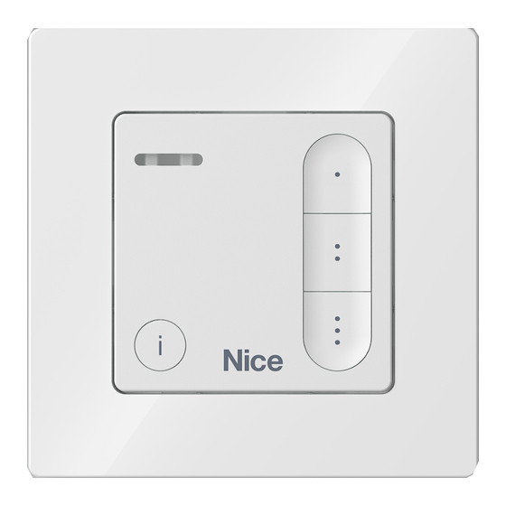 Nice DOMIW3C Instructions And Warnings For Installation And Use