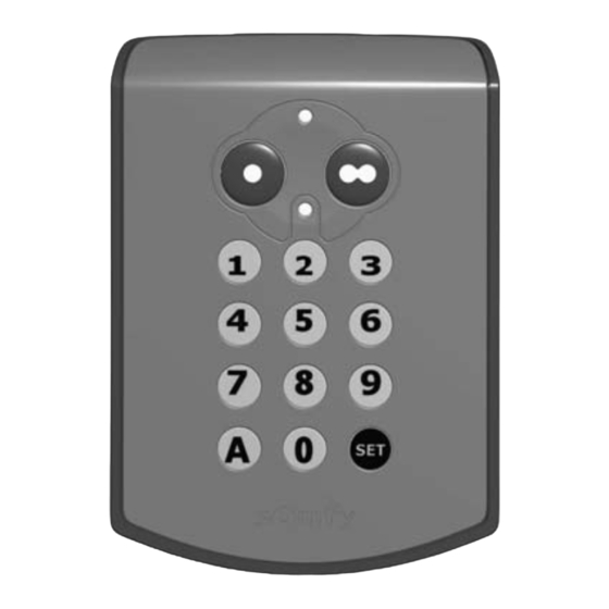 SOMFY FUNKCODETASTER RTS Manual