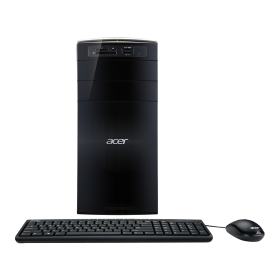 Acer Aspire M3985 Manuals