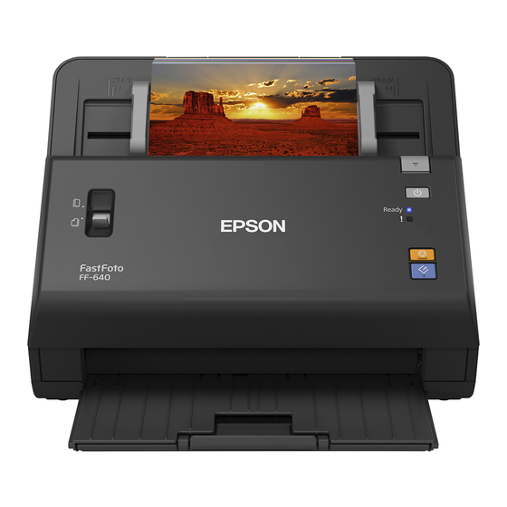 Epson FF-640 User Manual