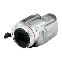 Panasonic PV GS500 - 4MP 3CCD MiniDV Camcorder Operating Instructions Manual