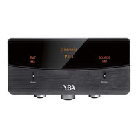 YBA DESIGN Genesis PH1 Owner's Manual