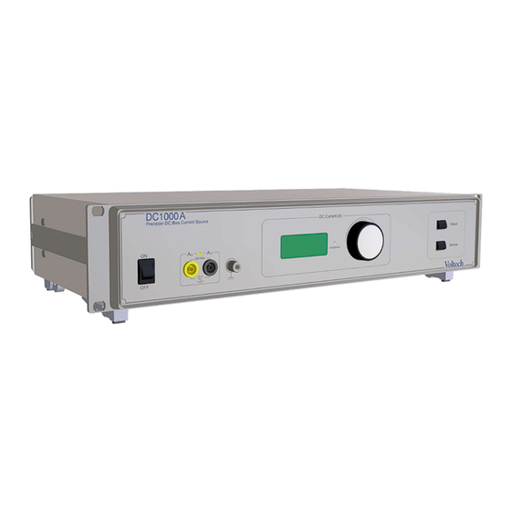 Voltech DC1000A User Manal