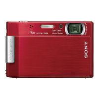 Sony DSC-T100/R - Cyber-shot Digital Still Camera Handbook