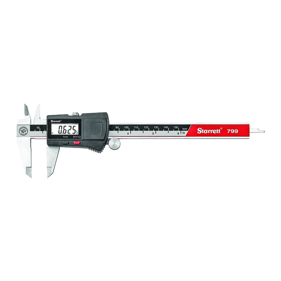 Starrett EC799 User Manual