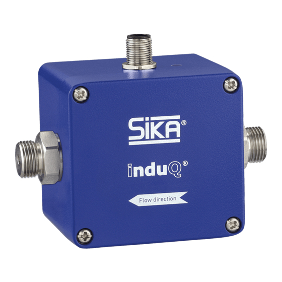 SIKA induQ VMI Series Operating Manual