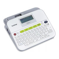 U-Line BROTHER P-TOUCH D400AD Quick Start Manual