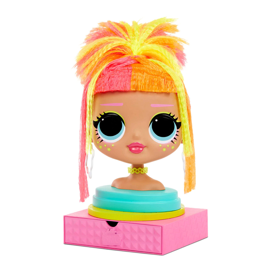 MGA Entertainment L.O.L. SURPRISE! O.M.G. Styling Head neonlicious Quick Start Manual