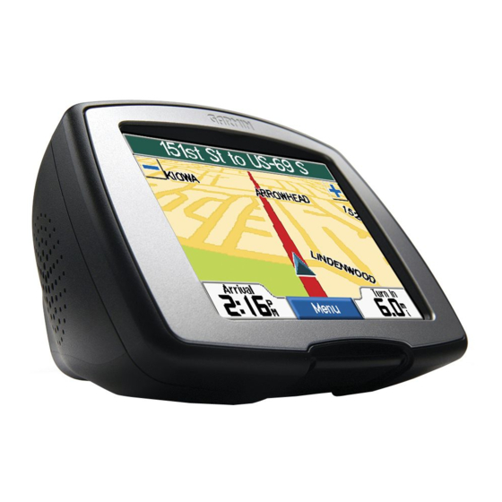 Garmin StreetPilot c330 Quick Reference Manual