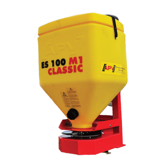 APV ES 100 M3 EVO Original Operating Manual