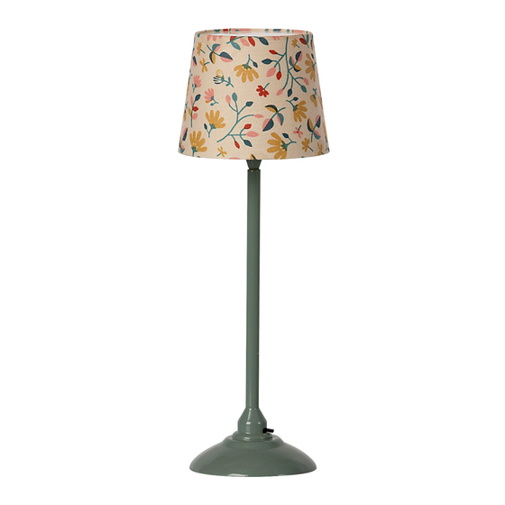 Maileg Miniature floor lamp Assembly Instructions