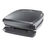George Foreman GR340FB Use And Care Manual
