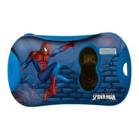 LEXIBOOK SPIDER-MAN DIGITAL CAMERA WITH FLASH Instruction Manual