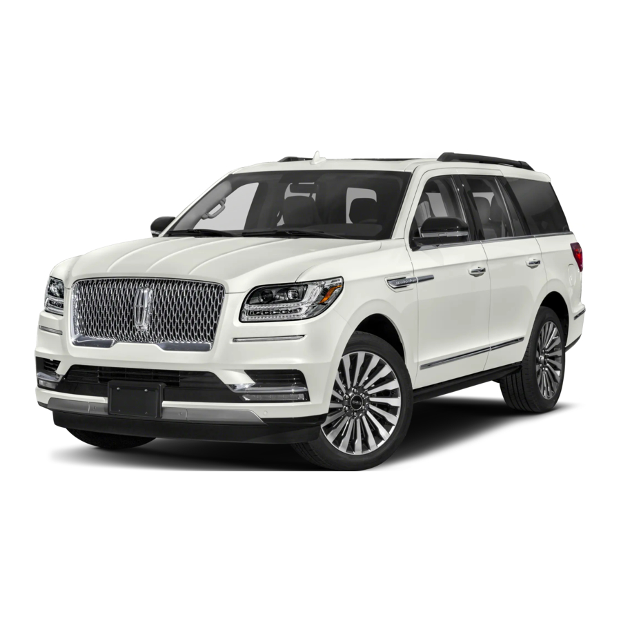 Lincoln NAVIGATOR 2018 Manuals