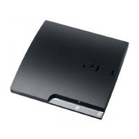 Sony PS3 CECH-3004B Instruction Manual