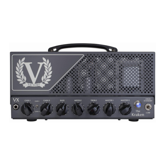 Victory  VX The Kraken User Manual