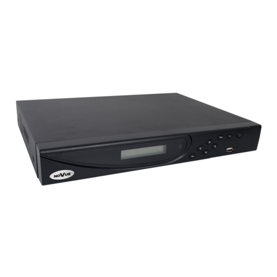 Novus NVR-3404POE User Manual
