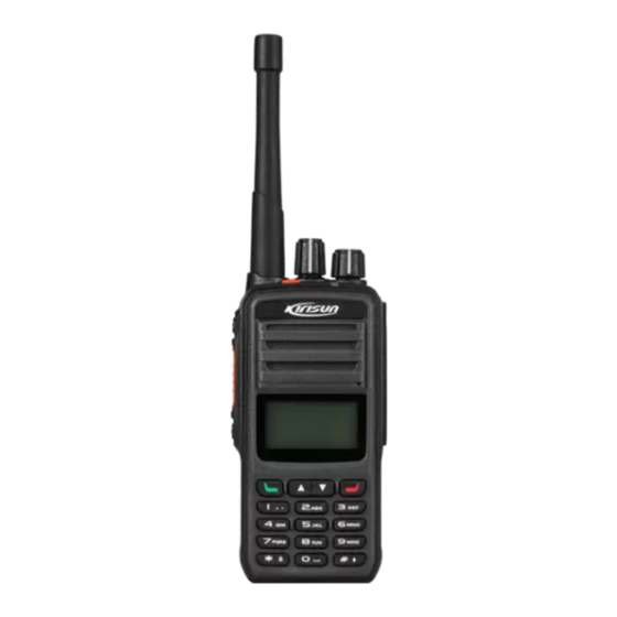 Kirisun DP580-01 User Manual