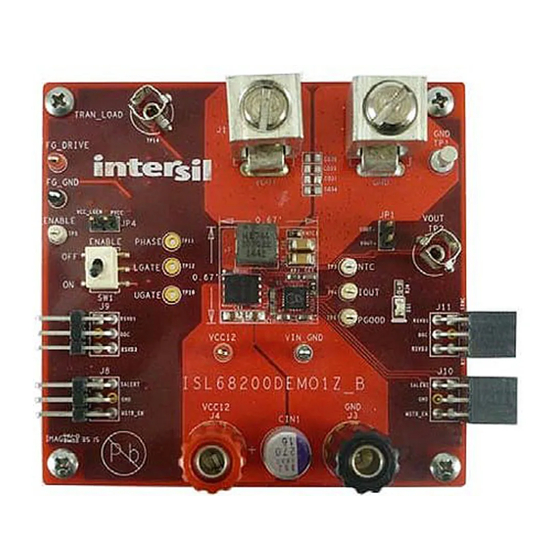 Intersil ISL68200 Series User Manual