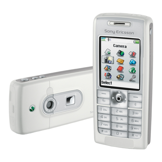 Sony Ericsson T630 Working Instructions