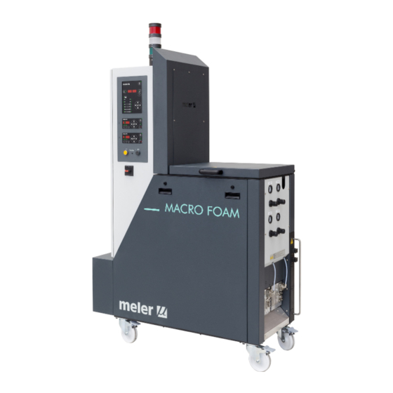 Meler MACRO FOAM Series Instruction Manual