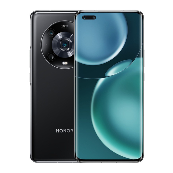 honor Magic4Pro Quick Start Manual
