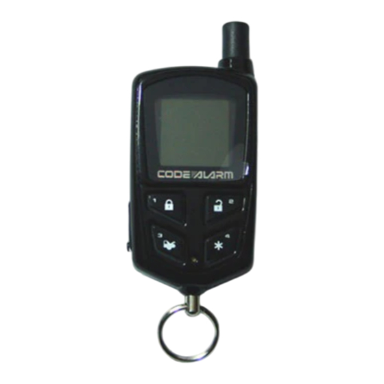 Code Alarm SRT 9000 Owner's Manual