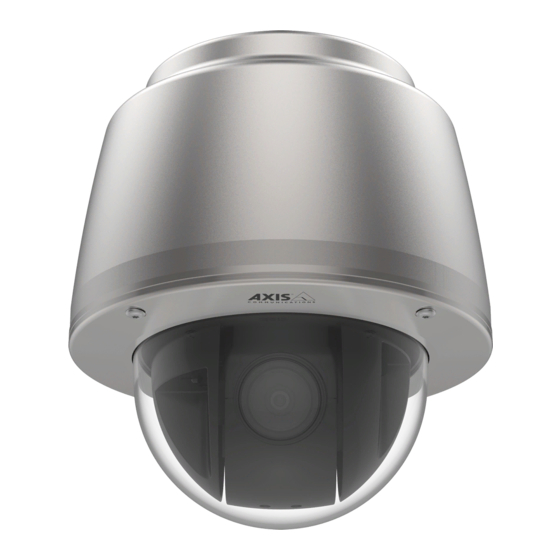 Axis Q6075-SE User Manual