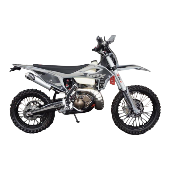 GPX MOTO GPX250r TSE Maintenance Manual