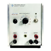 HP 467A Operating And Service Manual